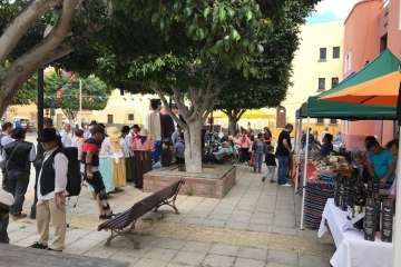 El VIII Mercado Agrícola de La Pardilla, un éxito (Foto TA)